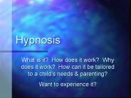 Hypnosis