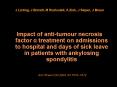 Impact of anti-tumour necrosis factor a treatment on admissions to hospital and days of sick leave in patients with ankylosing spondylitis PowerPoint PPT Presentation