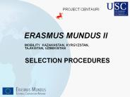 ERASMUS MUNDUS II
