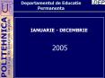Departamentul de Educatie Permanenta PowerPoint PPT Presentation