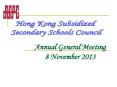 Annual General Meeting 8 November 2013 PowerPoint PPT Presentation