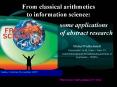From classical arithmetics to information science: PowerPoint PPT Presentation