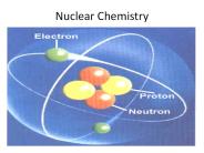 Nuclear Chemistry