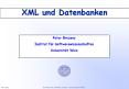 XML und Datenbanken PowerPoint PPT Presentation