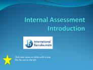Internal Assessment Introduction