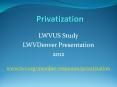 Privatization PowerPoint PPT Presentation
