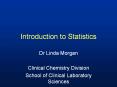 Introduction to Statistics PowerPoint PPT Presentation