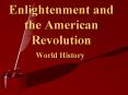 Enlightenment and the American Revolution PowerPoint PPT Presentation