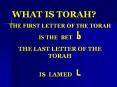 WHAT IS TORAH? PowerPoint PPT Presentation