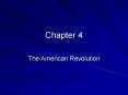 The American Revolution PowerPoint PPT Presentation