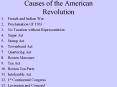 Causes of the American Revolution PowerPoint PPT Presentation