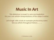 Music In Art