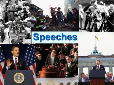 Speeches