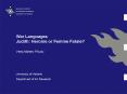 War Languages Judith: Heroine or Femme Fatale? PowerPoint PPT Presentation