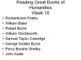 Reading Great Books of Humanities Week 10 PowerPoint PPT Presentation