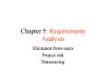 Chapter 5: Requirements Analysis PowerPoint PPT Presentation