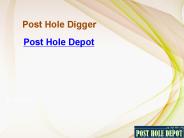 Undamaged Post hole digging in Toronto