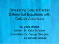 Simulating Spatial Partial Differential Equations with Cellular Automata PowerPoint PPT Presentation