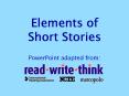 Elements of Short Stories PowerPoint PPT Presentation