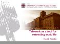 Telework as a tool for extending work life PowerPoint PPT Presentation