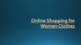 Online Shopping for Women Clothes (1)