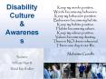 Disability Culture PowerPoint PPT Presentation