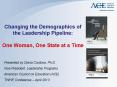 Changing the Demographics of the Leadership Pipeline: One Woman, One State at a Time PowerPoint PPT Presentation