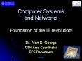 Computer Systems and Networks Foundation of the IT revolution! PowerPoint PPT Presentation