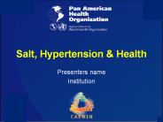 Salt, Hypertension