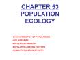 CHAPTER 53 POPULATION ECOLOGY PowerPoint PPT Presentation