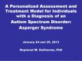 A Personalized Assessment and Treatment Model for Individuals with a Diagnosis of an PowerPoint PPT Presentation