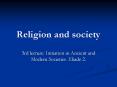 Religion and society PowerPoint PPT Presentation