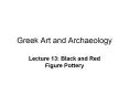 Greek Art and Archaeology PowerPoint PPT Presentation