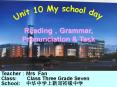 Unit 10 My school day PowerPoint PPT Presentation