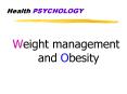 Health PSYCHOLOGY PowerPoint PPT Presentation