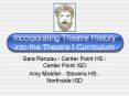 Incorporating Theatre History into the Theatre I Curriculum PowerPoint PPT Presentation