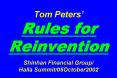 Tom Peters PowerPoint PPT Presentation