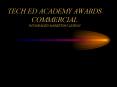 TECH ED ACADEMY AWARDS COMMERCIAL INTAGRADED MARKETING LESSON PowerPoint PPT Presentation