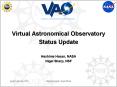 Virtual Astronomical Observatory PowerPoint PPT Presentation