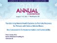 Transforming Mental Health Systems to Promote Recovery for Persons with Serious Mental Illness: PowerPoint PPT Presentation