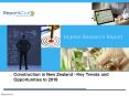 Construction Market in New Zealand - Key Trends and Opportunities to 2018 PowerPoint PPT Presentation