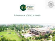 Infrastructure Of Mody University