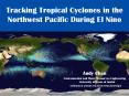 Tracking Tropical Cyclones in the Northwest Pacific During El Nino PowerPoint PPT Presentation