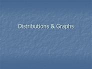 Distributions