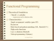 Functional Programming