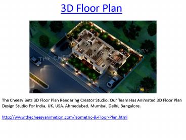 3D Floor Plan