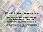 ECN202: Macroeconomics