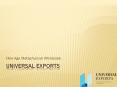 Universal Exports Gemstone Pyramids Products PowerPoint PPT Presentation