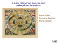 Linear mentoring evolves into networks of scientists PowerPoint PPT Presentation