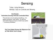 Sensing